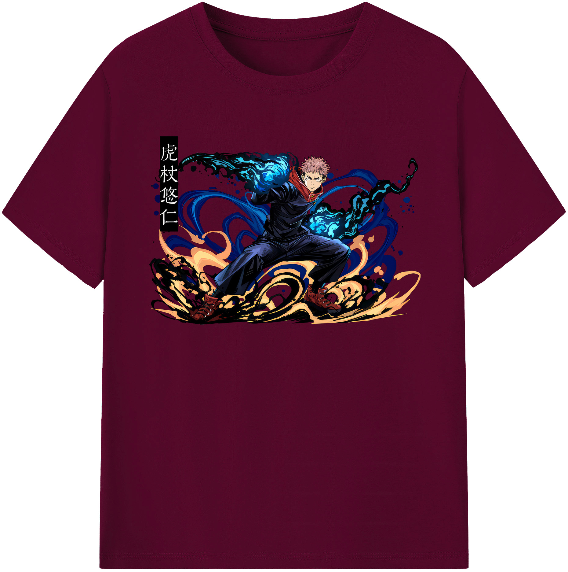 （画像用） 呪術廻戦 Jujutsu Kaisen レディースカジュアルプリントTシャツ（綿100％）